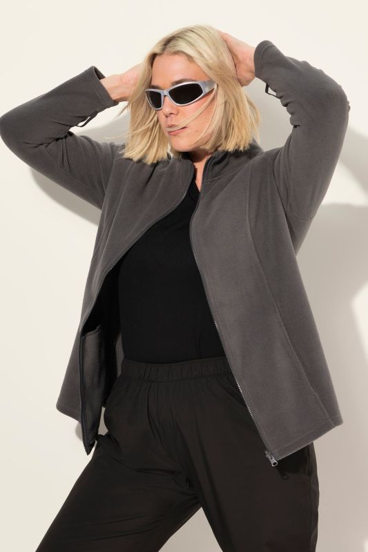 Veste en polaire à col montant, à porter en dessous de nos vestes modulables