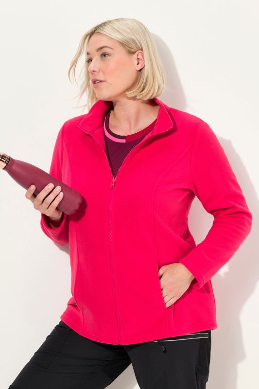 Veste en polaire à col montant, à porter en dessous de nos vestes modulables