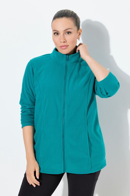 Veste en polaire à col montant, à porter en dessous de nos vestes modulables