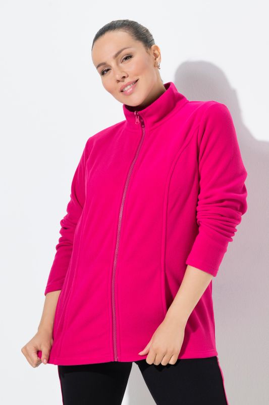 Veste en polaire à col montant, à porter en dessous de nos vestes modulables