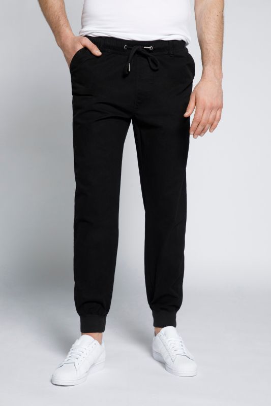 Pantalon à enfiler STHUGE, coupe Modern Fit, taille élastique, jusqu'au 8 XL