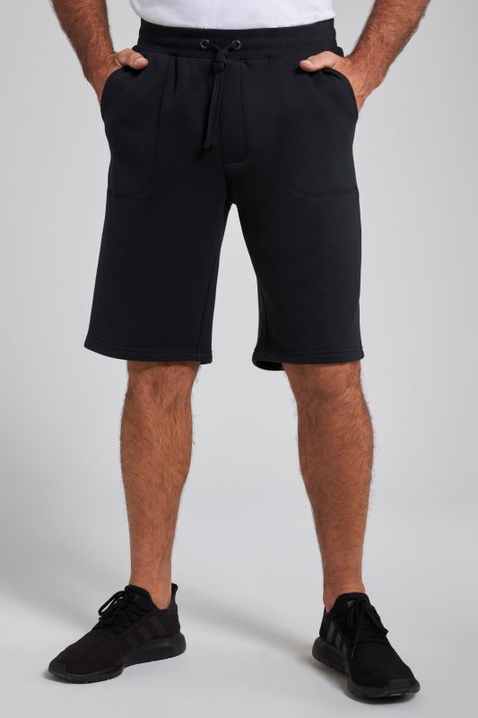Bermuda en molleton JAY-PI, avec cordon coulissant sous tunnel - jusqu'au 8 XL