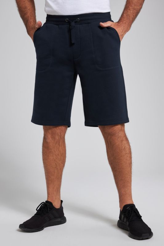 Bermuda en molleton JAY-PI, avec cordon coulissant sous tunnel - jusqu'au 8 XL