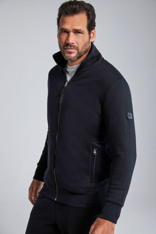 Veste en molleton, col montant - jusqu'au 8 XL