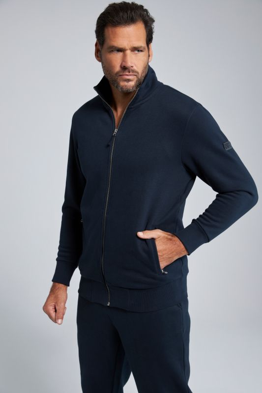 Veste en molleton, col montant - jusqu'au 8 XL