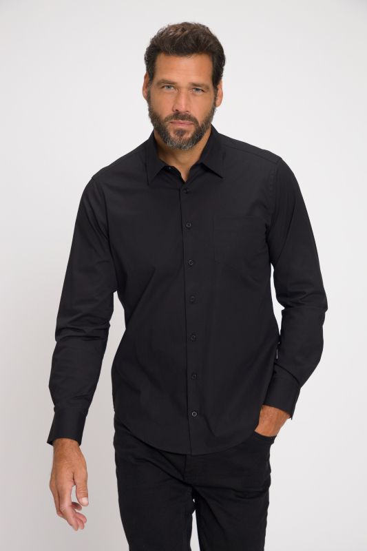 Chemise JP 1880 col Kent, finition FLEXNAMIC® et coupe Modern Basic Fit - jusqu'au 7 XL
