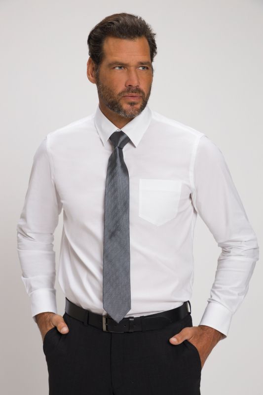 Chemise JP 1880 col Kent, finition FLEXNAMIC® et coupe Modern Basic Fit - jusqu'au 7 XL
