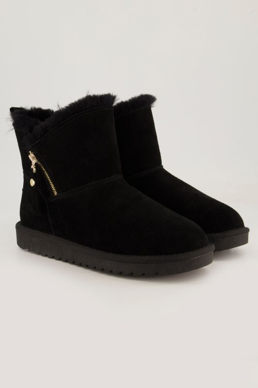 Boots Ara en peau d'agneau, fermeture zippée. Poids plume. Intérieur extrêmement doux et confortable.