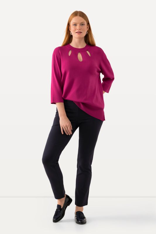 Pantalon sculptant, jambe droite