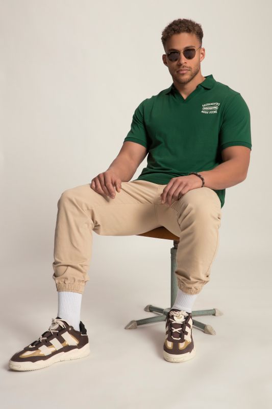 Pantalon cargo STHUGE, coupe Modern fit 6 poches, taille élastique - jusqu'au 8 XL