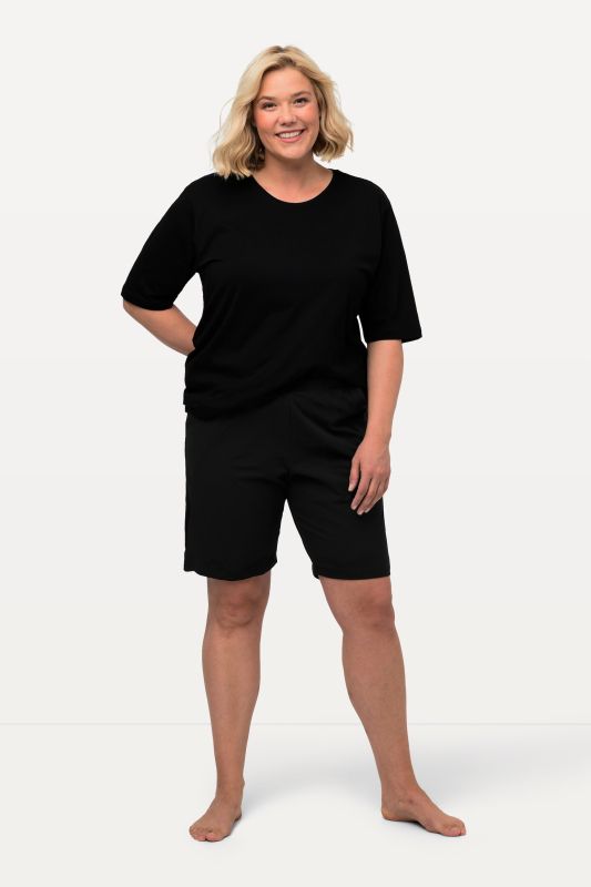 Short en jersey. Taille élastique et poches
