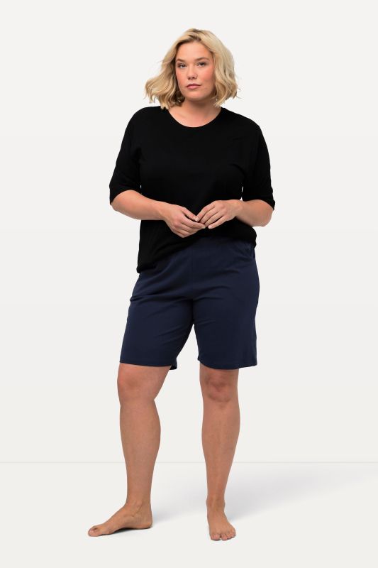 Short en jersey. Taille élastique et poches
