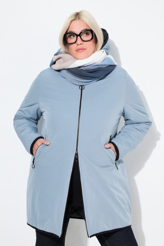 Veste matelassée réversible HYPRAR, élément réfléchissant, fermeture Éclair à double sens