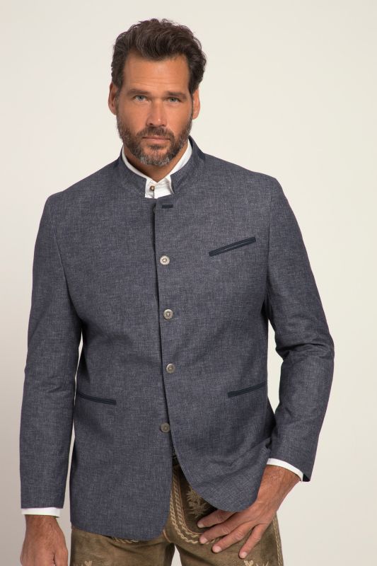 Veste Janker traditionnelle, lin mélangé et doublure typique - jusqu'au 72
