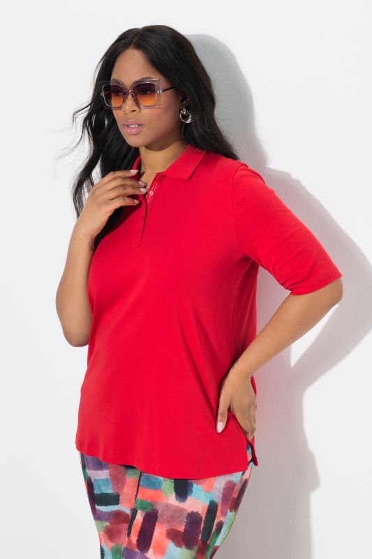 Polo en coton Pima. Coupe Classic et manches courtes