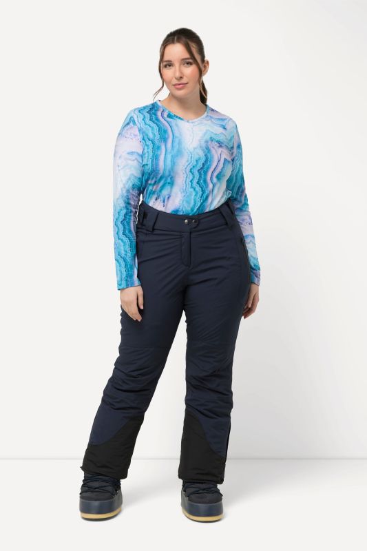 Pantalon technique de ski HYPRAR, matière imperméable et bande à scratch