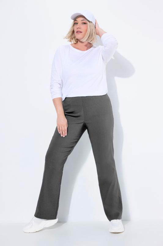 Pantalon thermique en tissu bengaline bien chaud, coupe Slim Fit et ceinture élastique