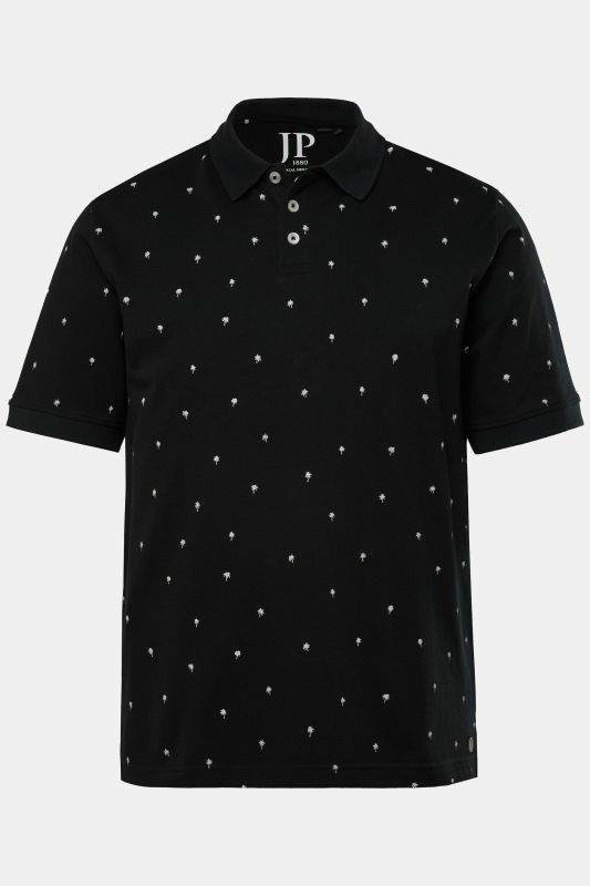 Polo JP1880 à manches courtes, maille piquée et micro-imprimé - jusqu'au 8 XL