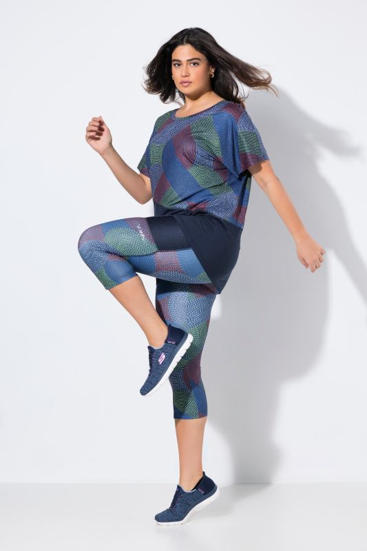Legging de sport 3/4. Matière recyclée. Séchage rapide