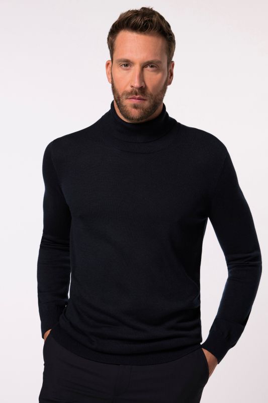 Pull à col roulé JP 1880 FLEXNAMIC®, Merino-Touch - jusqu'au 7&nbsp;XL