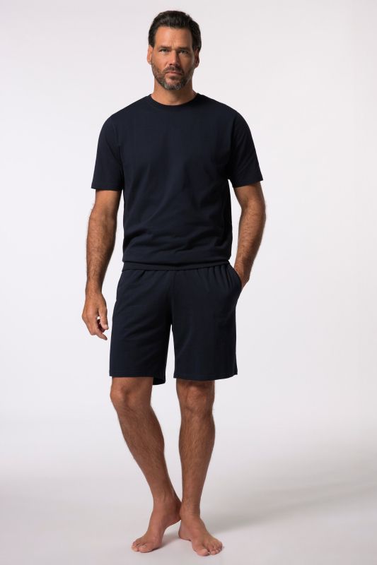 Pyjama deux pièces (short + T-shirt), coupe ventre confort - jusqu'au 8 XL