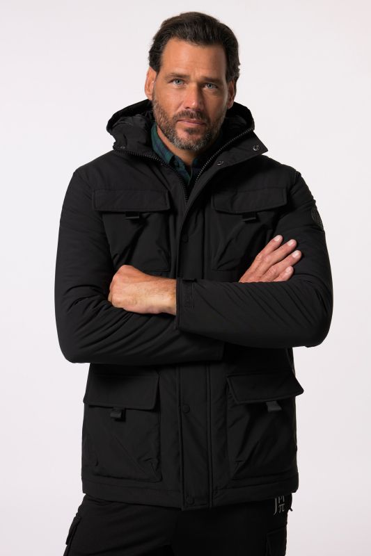 Veste de treillis JP 1880, collection Outdoor, modèle coupe-vent à capuche - jusqu'au 8&nbsp