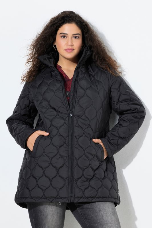 Veste matelassée HYPRAR avec col montant, tissu déperlant
