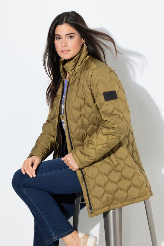Veste matelassée HYPRAR avec col montant, tissu déperlant