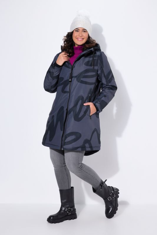 Manteau technique HYPRAR imperméable, polaire bouclée, capuche