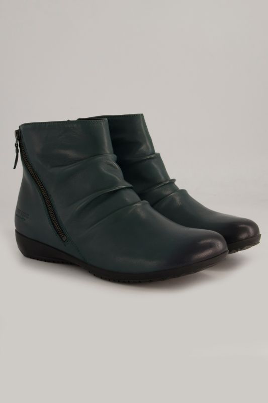 Bottines en cuir Josef Seibel, semelle de propreté amovible - largeur H