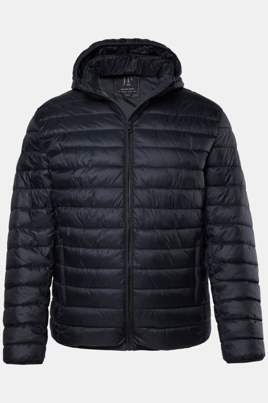 Veste matelassée JAY-PI sans manches, ventre confort et capuche - jusqu'au 7 XL