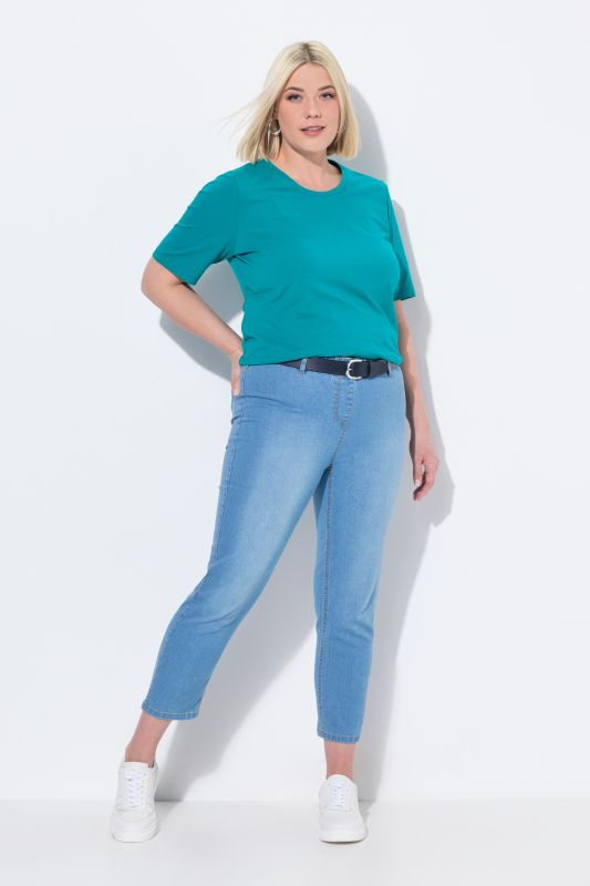 Jegging Sienna 7/8. Jambe slim et taille élastique