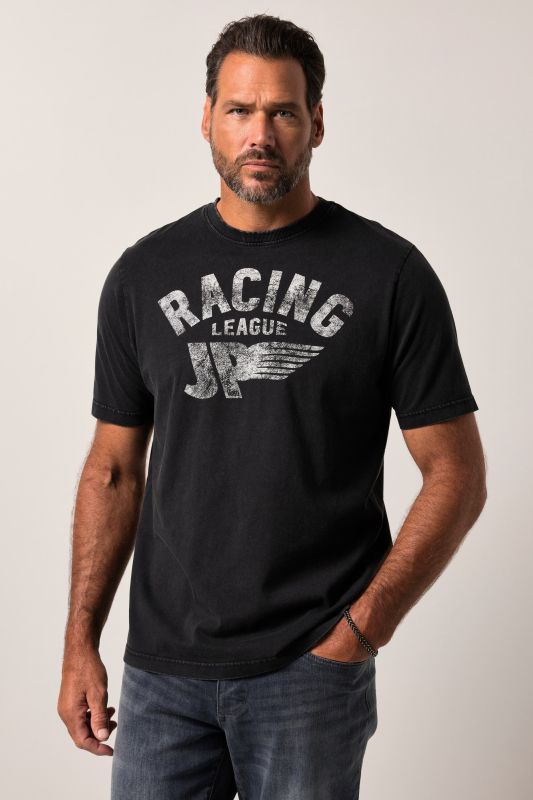 T-shirt JP 1880, manches courtes et col rond, imprimé barbecue - jusqu'au 8 XL