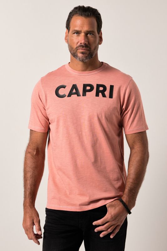 T-shirt JP 1880 à manches courtes, col rond et imprimé - jusqu'au 8 XL