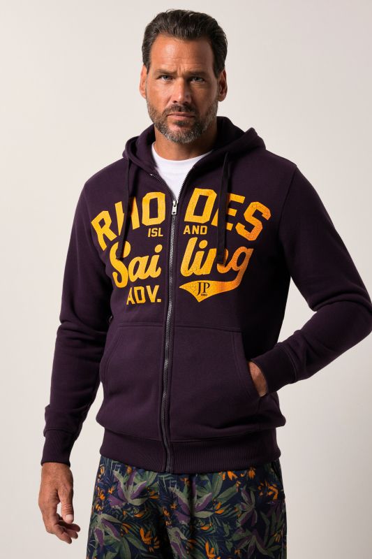 Gilet à capuche JP 1880, poche kangourou - jusqu'au 8 XL