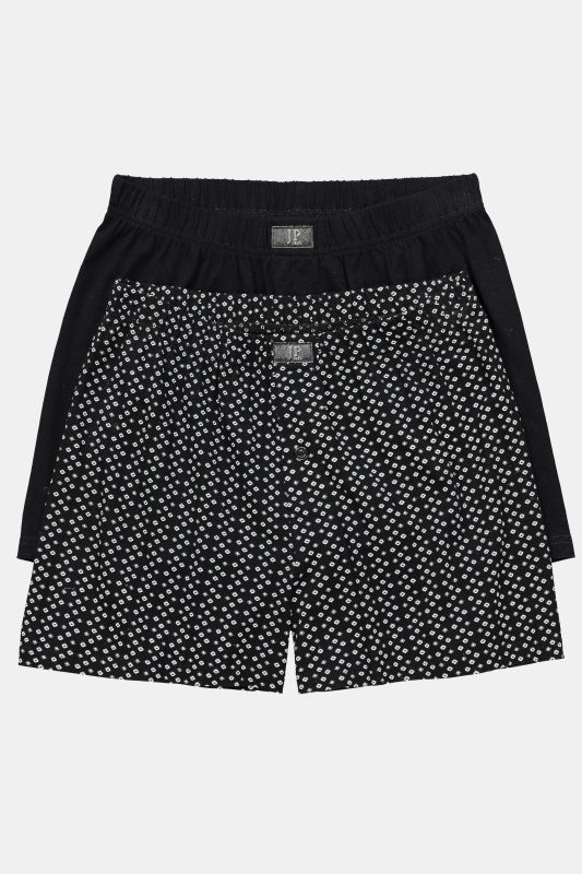 Lot de 2 boxers JP 1880, finition FLEXNAMIC®, label OEKO-TEX, sous-vêtements - jusqu'au 8 XL
