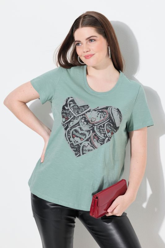 T-shirt motif traditionnel bavarois. Col rond et manches courtes. Coupe Classic