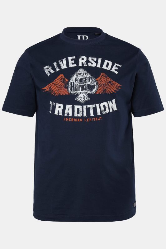 T-shirt JP 1880, manches courtes et imprimé poitrine - jusqu'au 8&nbsp