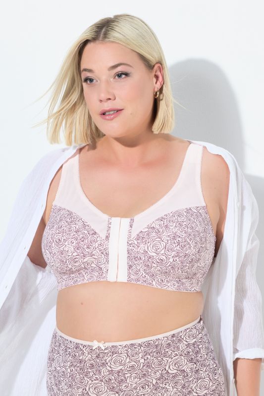 Soutien-gorge de maintien. Sans armatures, fermeture sur l'avant – bonnet C-D