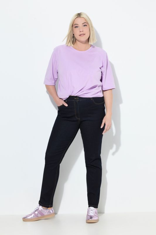 Jean Mia en denim stretch, taille confortable
