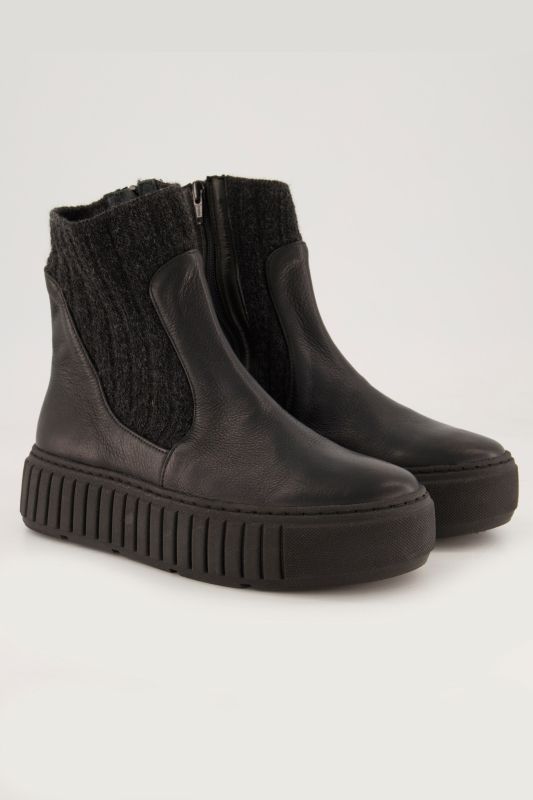 Boots en cuir