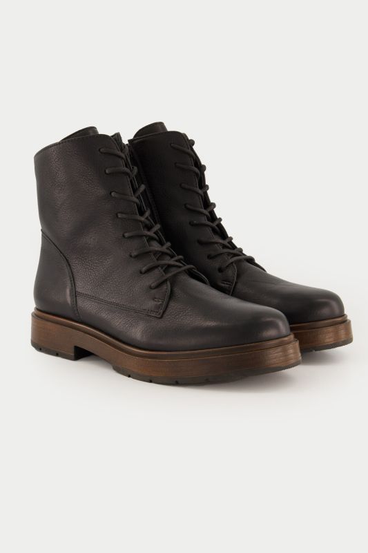 Bottines en cuir