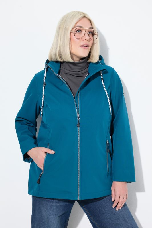 Veste softshell HYPRAR, matière déperlante, poches zippées