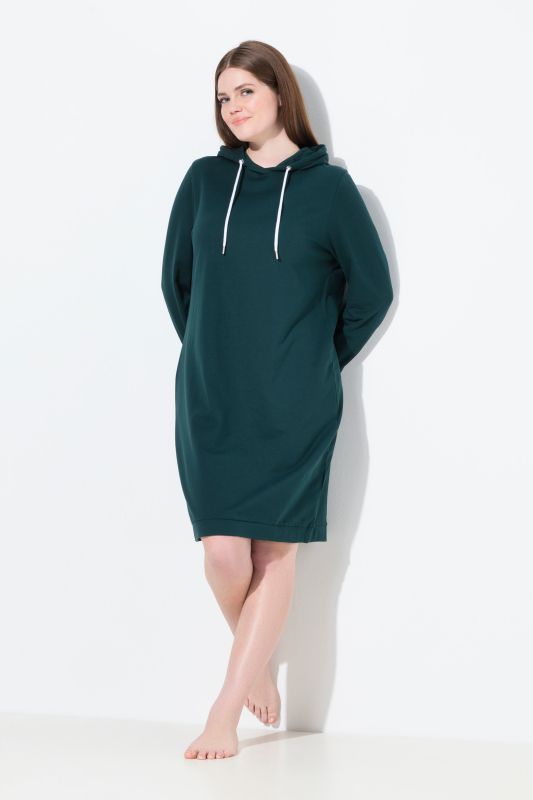 Robe d'intérieur à capuche, intérieur gratté très doux et bords-côtes