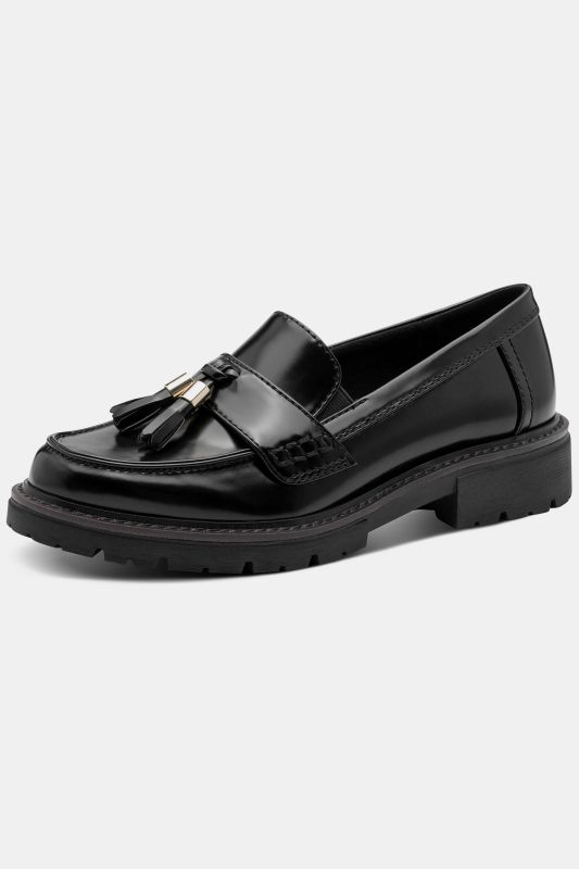 Mocassins Jana Softline, modèle végane (imitation cuir) - largeur H