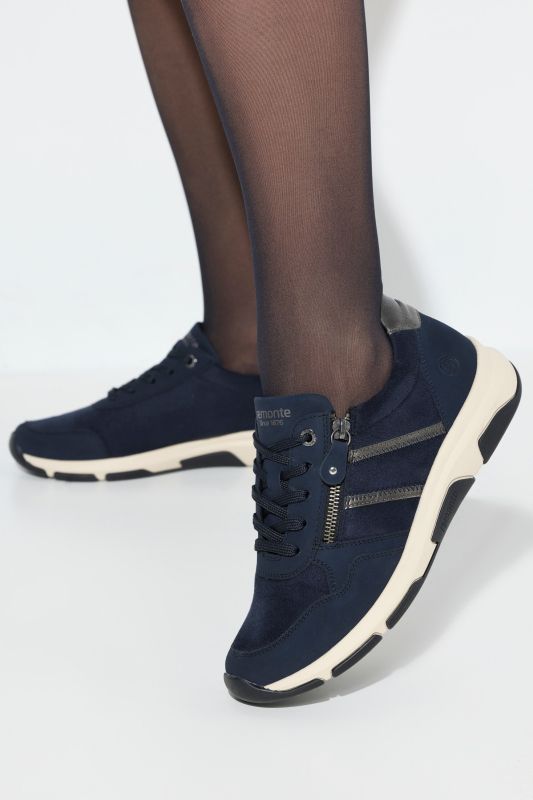 Sneakers véganes Remonte, semelle intérieure amovible - largeur G