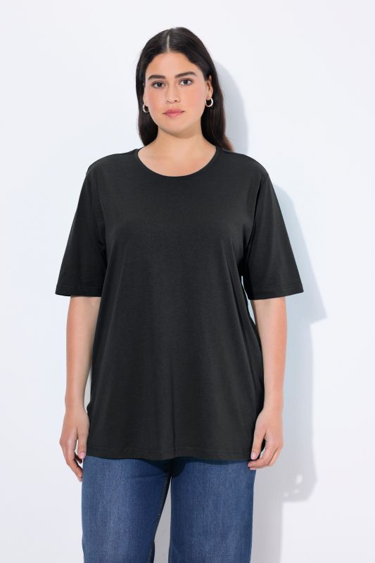 T-shirt coupe Relaxed Fit, décolleté rond et manches courtes