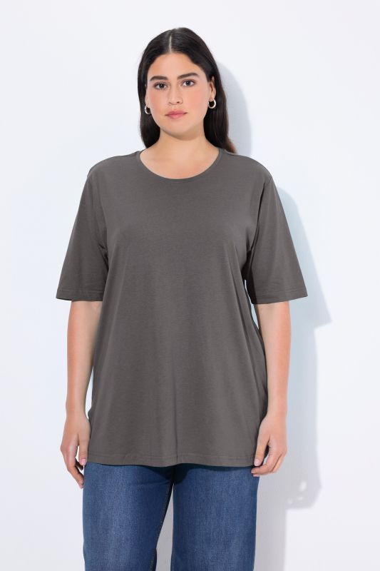 T-shirt coupe Relaxed Fit, décolleté rond et manches courtes