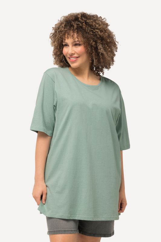 T-shirt coupe Relaxed Fit, décolleté rond et manches courtes