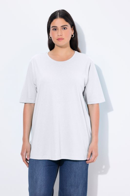T-shirt coupe Relaxed Fit, décolleté rond et manches courtes